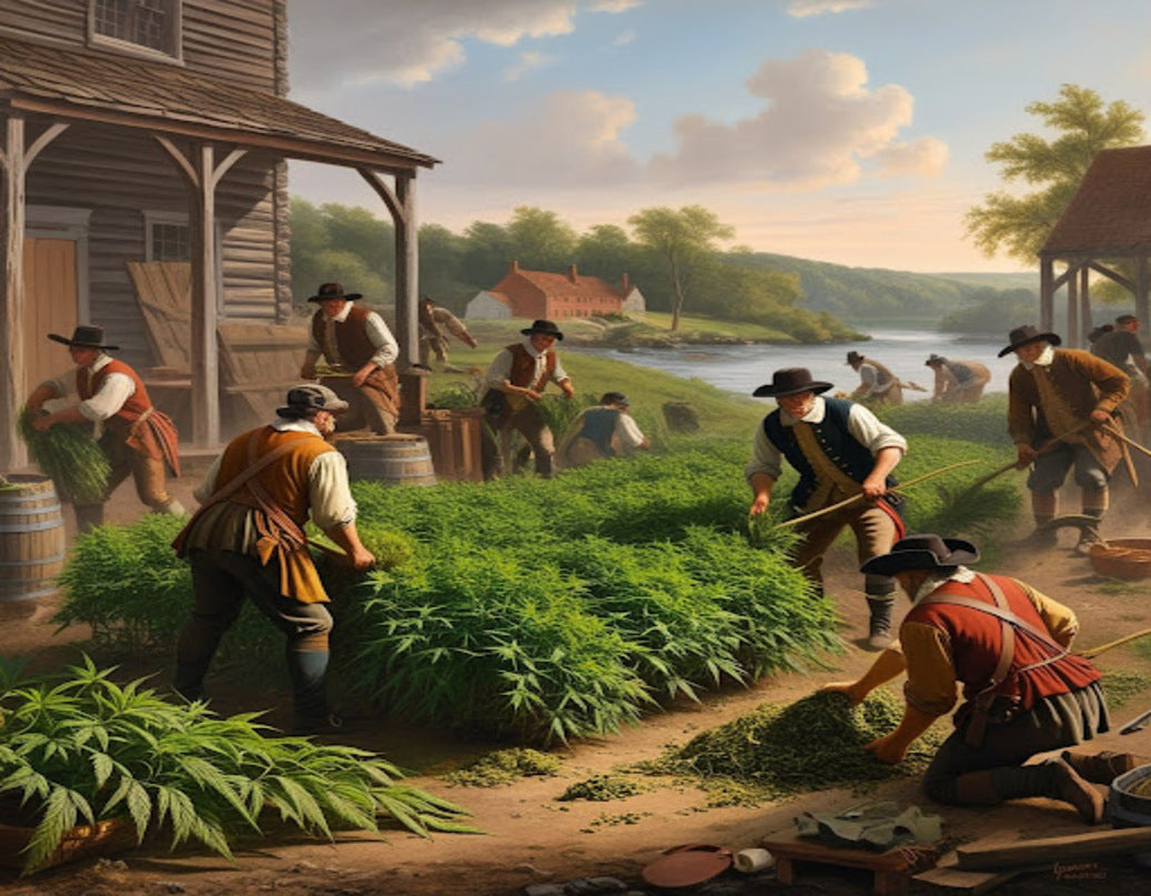 Hemp in America (1619) - Port Comfort, Virginia